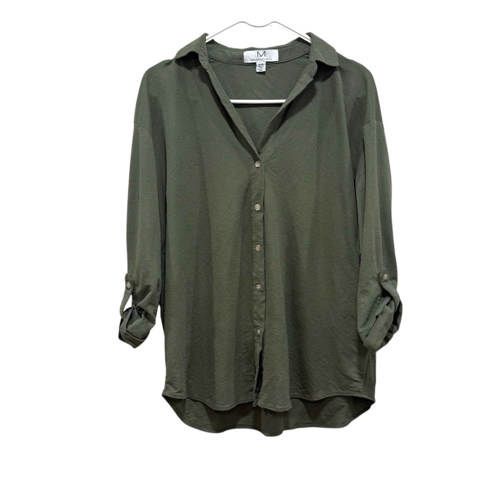 Magaschoni button down shirt medium